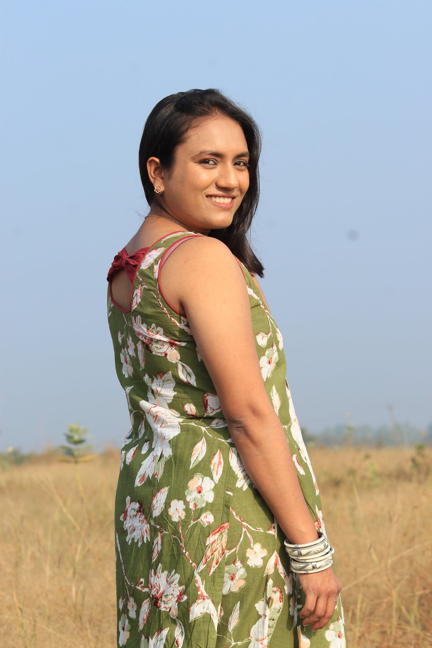 Meera Olive Green Co-ord