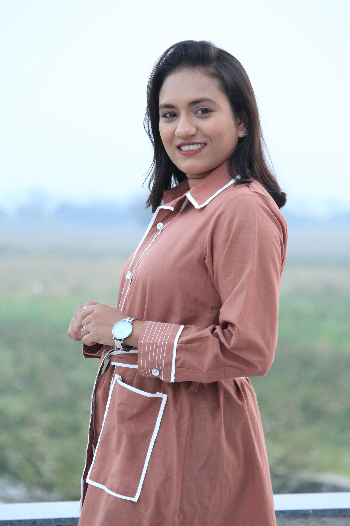 Tara Brown Midi Dress
