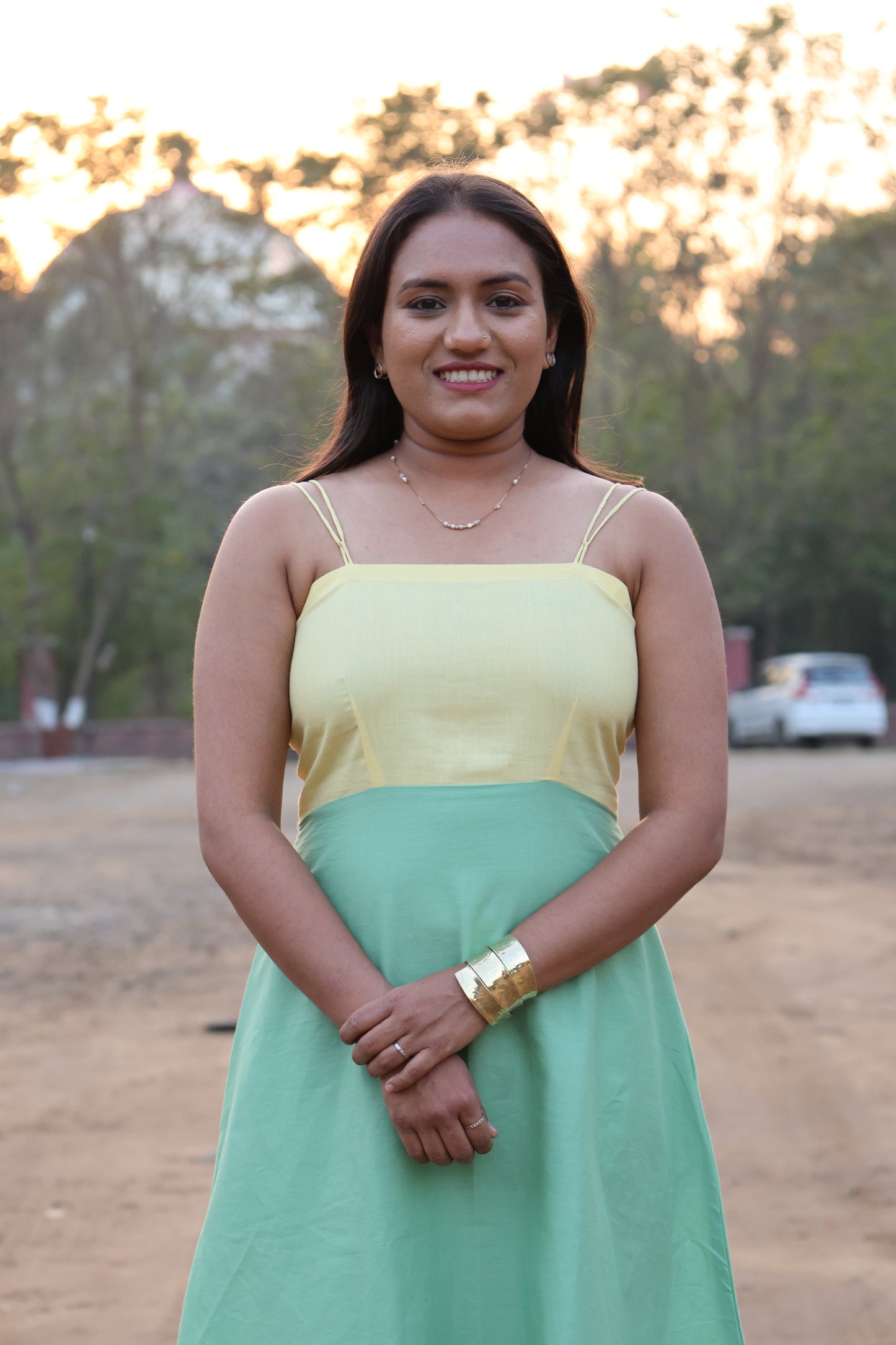 Titli Spaghetti Long Dress