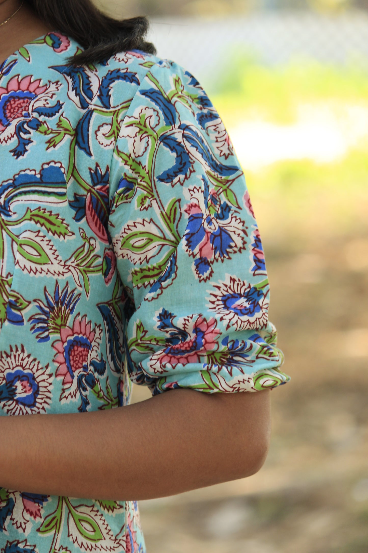 Nirva Blue A Line Dress