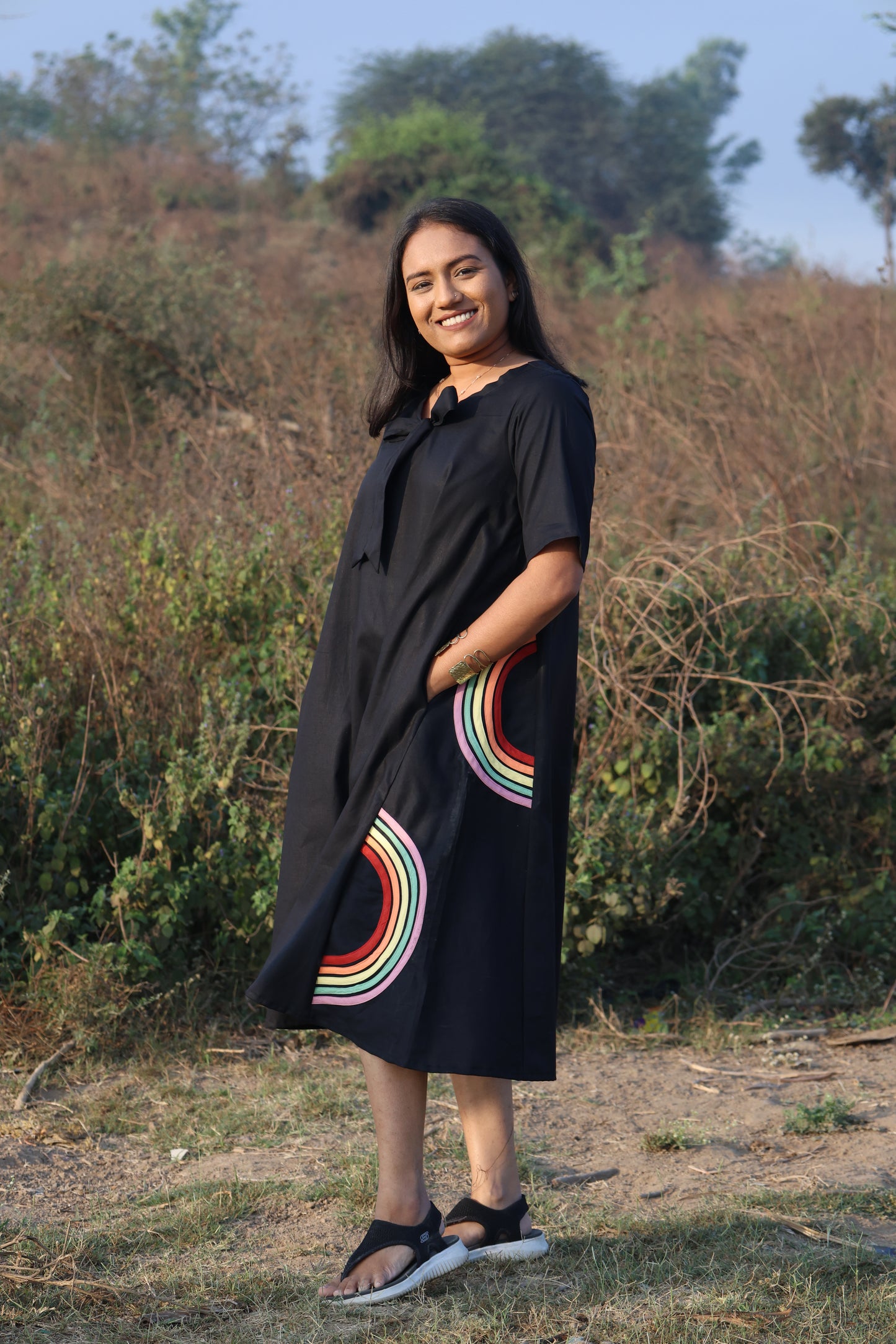 Rainbow Short Dress